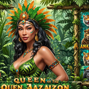 Spinomenal Unveils "Queen of the Amazon": A Jungle Adventure Slot Full of Treasures