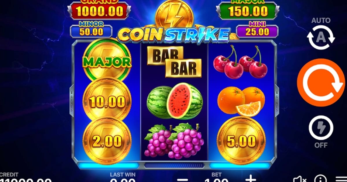 Playson Debuts Electrifying Experience with Coin Strike: Hold and Win